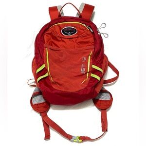 Osprey Kids Backpack Jet 12 Orange/Yellow camp hiking outdoor no hydration